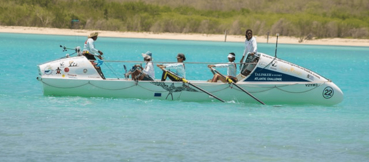 Team Antigua Island Girls is comprised of Elvira Bell, Christal Clashing, Samara Emmanuel, Kevinia Francis, and Junella King. Collectively, they are four athletes and a skipper. Team Antigua Island Girls have set their sights on being the top female contenders and among the top five overall. They are being put through their paces on the water by the tough taskmaster and coach Eli Fuller, and in the gym by personal trainer Kevinia.