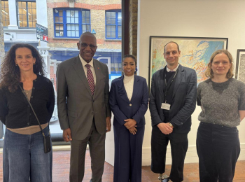 Sir Rodney and Lady Williams hold talks with Royal Drawing School