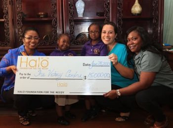 Halo donates $15,000 to Victory Centre