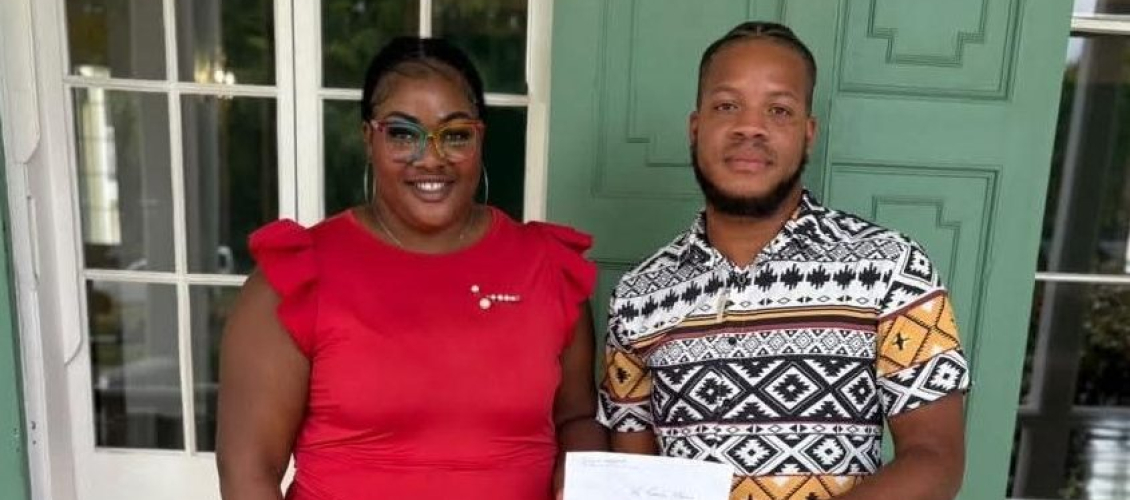 Halo Foundation Donates Scholarship Funds to Support UWI Education for Local Student