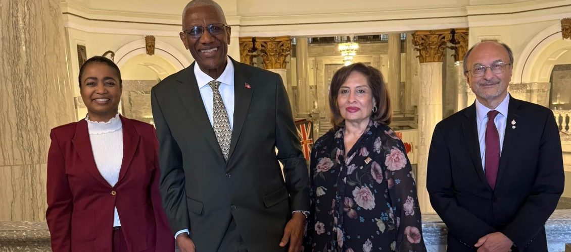 Sir Rodney and Lady Williams join RCS Global Meeting