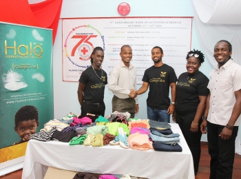 Generation Y Makes Donation to Red Cross