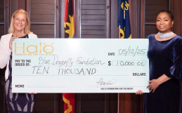 The Halo Foundation donates to The Blue Dragonfly Foundation’s Transformative Initiative